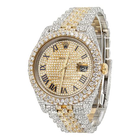 fake rolex diamond watch